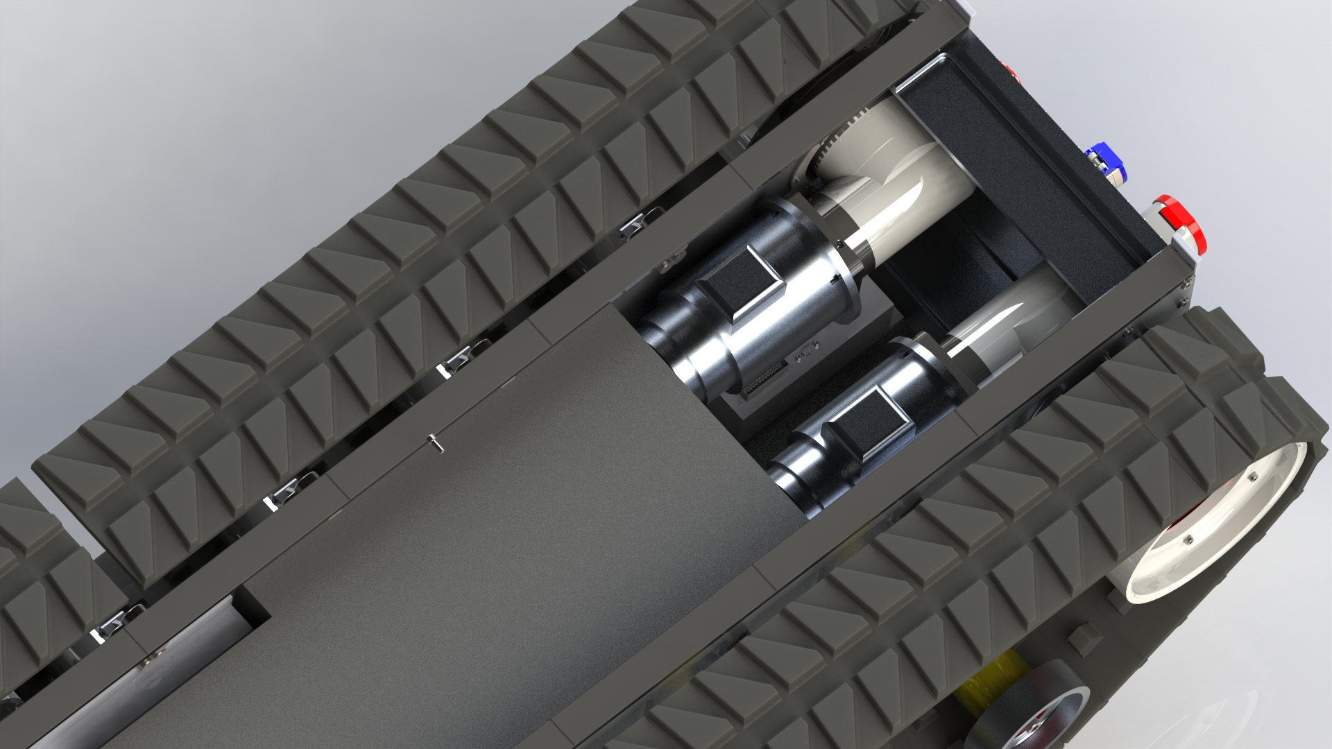 自动翻斗履带车